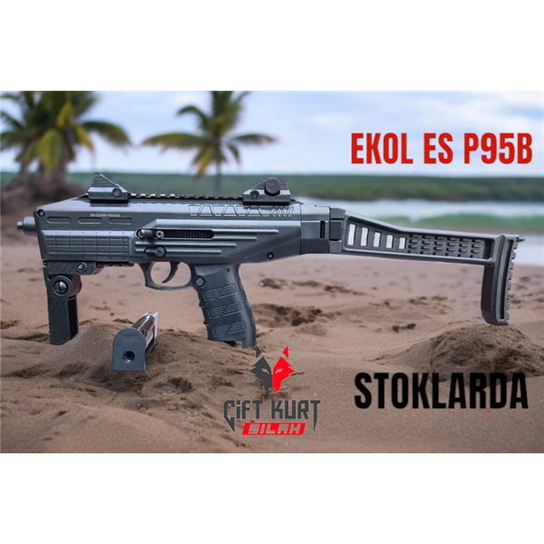 Ekol ES P95B Siyah Blowback Havalı Tabanca (Ultimate Combo)